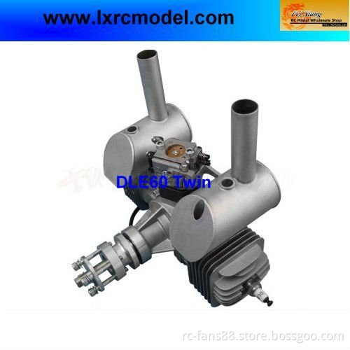 DLE 60 DLE60 Twin Cylinder Petrol Engine for Model Airplane